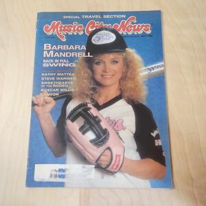 Vintage Music City News Magazine May 1988 Barbara Mandrell Cover Country Music